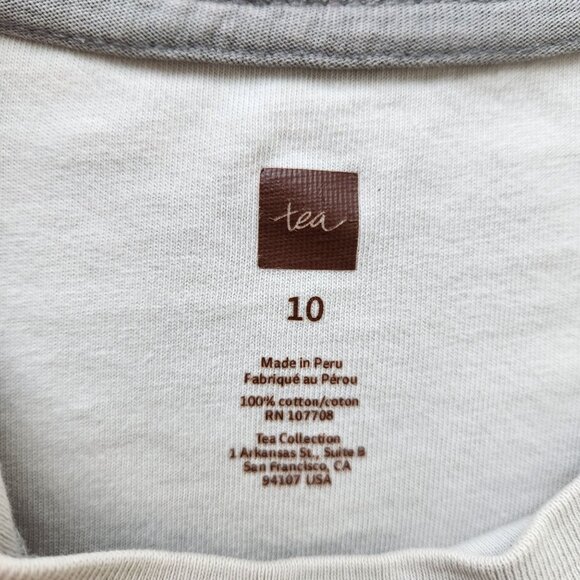 Tea Collection Boys Tee Short Sleeve Bull Horns Colorful Comfy Cozy Soft Size 10 - Picture 4 of 11